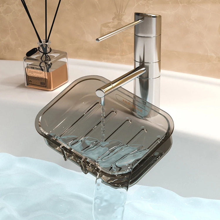 Double porte-savon premium organisateur moderne - Support 2 savons capacité maximale salle de bain élégant