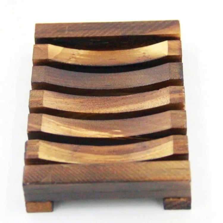 Grand porte-savon bois premium vue détaillée essence naturelle traitement hydrofuge antibactérien