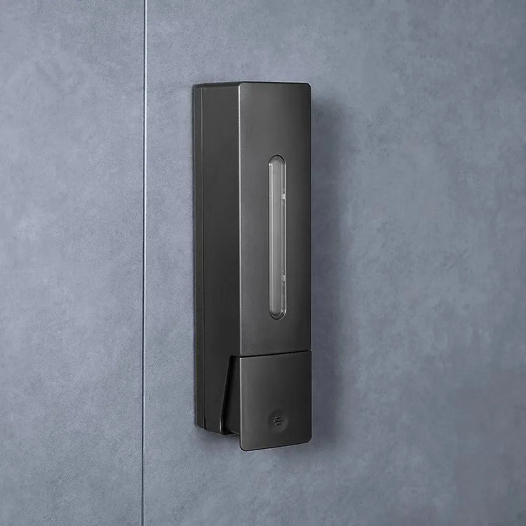 Porte-savon gel douche premium installation murale - Support universel flacons liquides moderne élégant accessoire