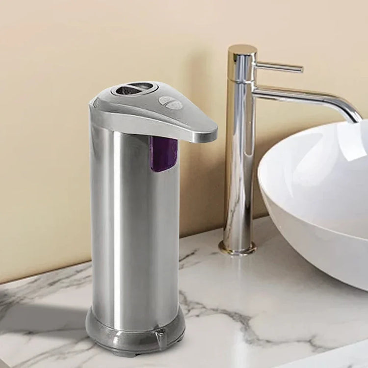 Distributeur savon intelligent premium - Système automatique hygiénique pour salle de bain moderne