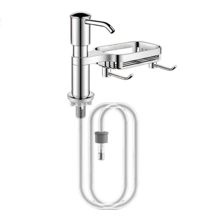 Distributeur savon évier cuisine premium pompe liquide hygiénique - Résistant graisses accessoire moderne professionnel