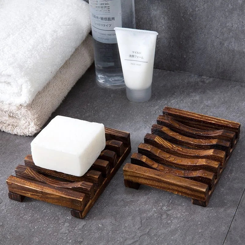 Porte savon bois