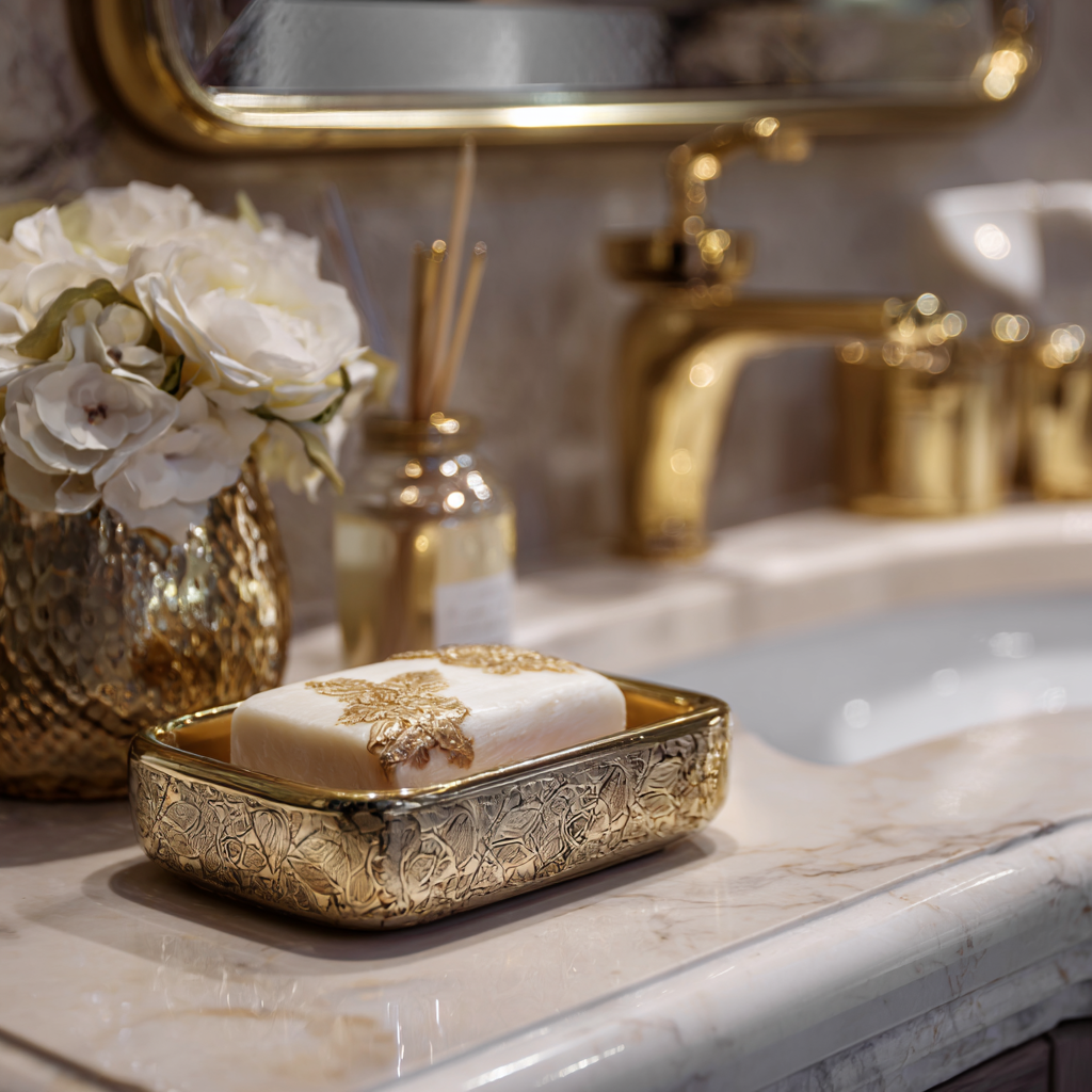 Porte-savon design/luxe