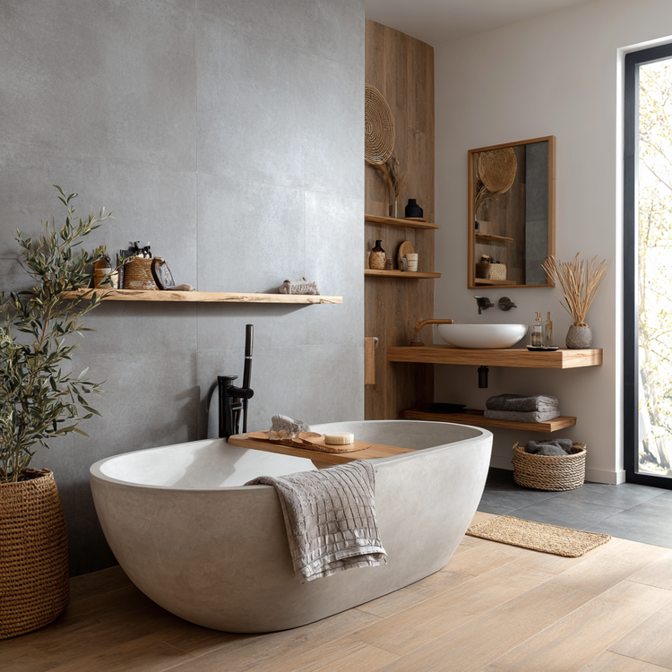 Porte savon salle de bain