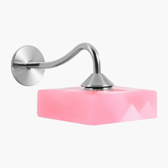 Porte-Savon Magnétique Argenté - Fixation Innovante Sans Perçage