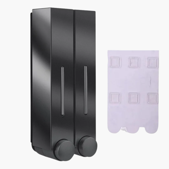 Accessoire salle de bain porte-savon moderne - Support stable gel douche et flacons liquides design épuré