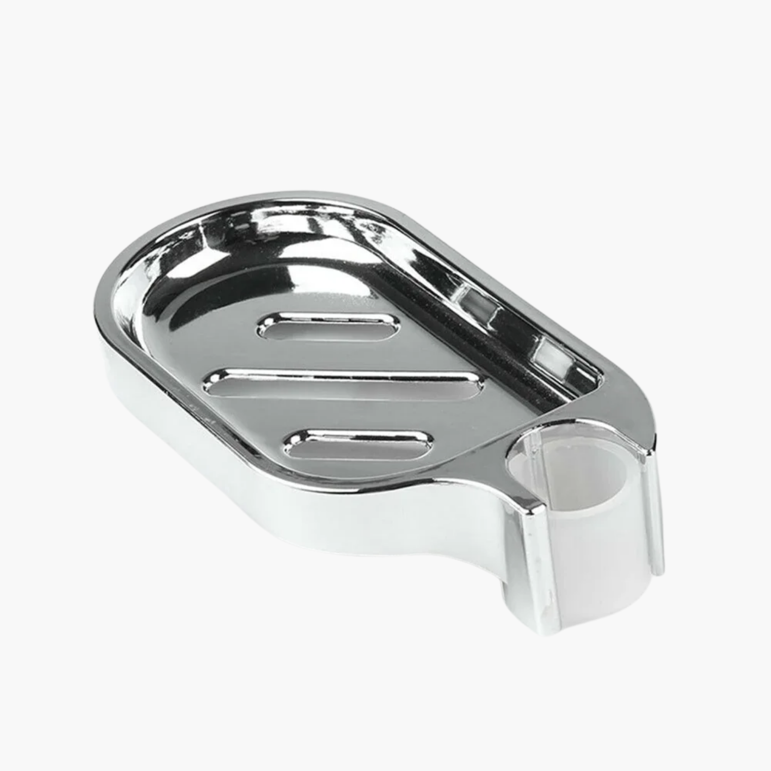 Barre douche porte-savon premium ensemble complet 2-en-1 moderne - 66g résistance 15kg fixation renforcée