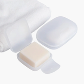 Boîte porte-savon premium étanche voyage protection hygiénique optimale - 27 grammes ultra-léger compact fermeture hermétique antibactérienne tailles S L
