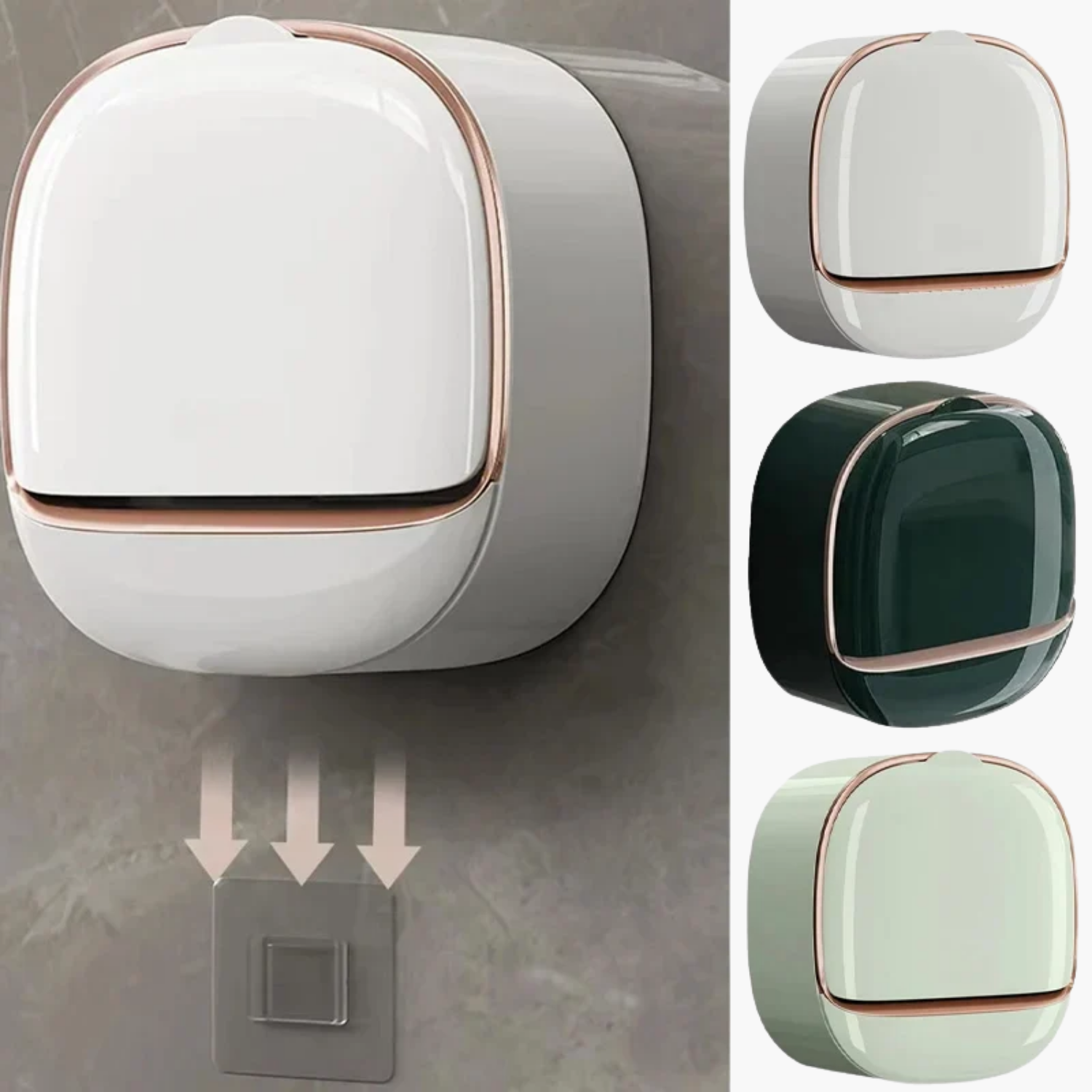 Boîte porte-savon étanche voyage compact - Protection hygiénique hermétique 330g