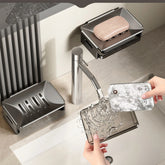  Boîte porte-savon voyage étanche - détail du système de fermeture sécurisé