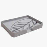 Détail construction porte-savon premium - Matériaux de qualité pour salle de bain