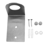 Design porte-savon gris compact fonctionnel moderne