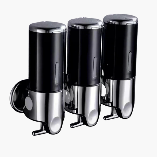 Distributeur savon liquide premium pompe moderne élégante - Hygiénique durable accessoire salle de bain cuisine