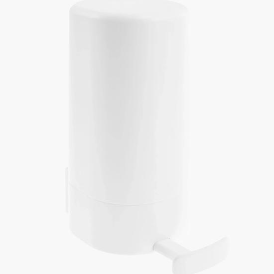 Distributeur savon liquide vaisselle 2-en-1 avec porte-éponge intégré - Solution cuisine premium