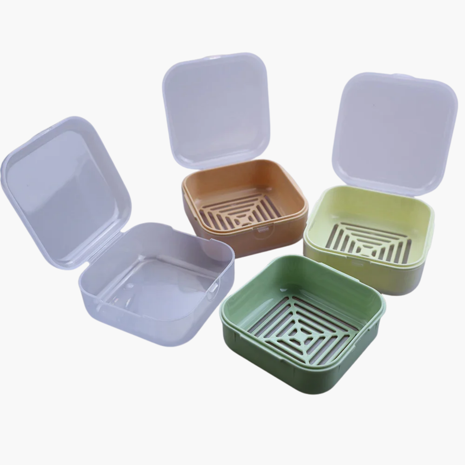 Mini porte-savon compact premium petit format - Design mignon adorable 41g