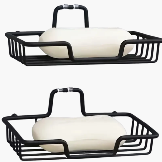 Porte-savon Noël festif décoratif pour salle de bain - Design hivernal avec motifs de fêtes - Accessoire de salle de bain thématique Noël