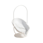 Porte-savon acier inoxydable design moderne - Accessoire salle de bain hygiénique anti-corrosion
