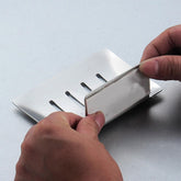 Porte-savon adhésif installation instantanée sans outils repositionnable réutilisable salle de bain
