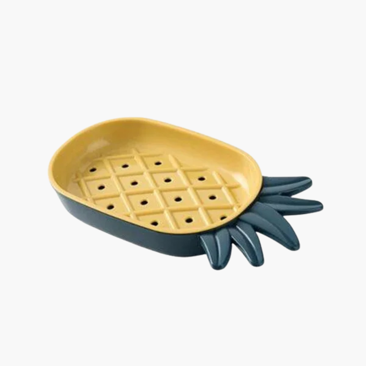 Porte-savon ananas tropical premium design exotique coloré - finition