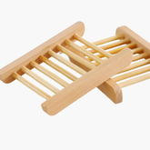 Porte-savon bois naturel design épuré chaleureux - écologique biodégradable artisanat authentique salle de bain