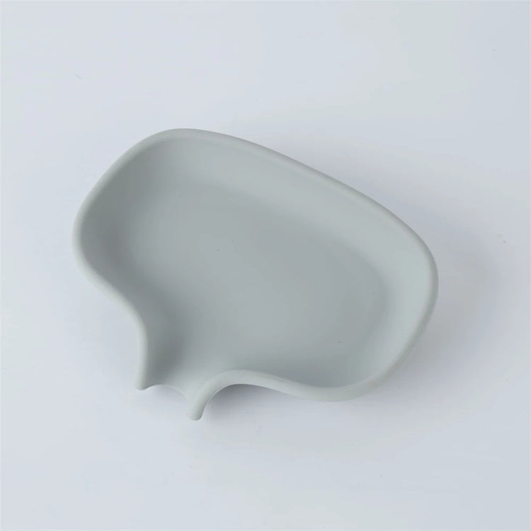  Porte-savon caoutchouc durable - vue de profil montrant l’épaisseur et la qualité