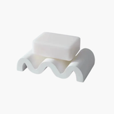 Porte-savon ciment industriel design béton brut 