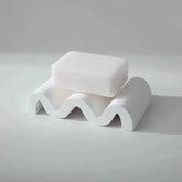 Porte-savon ciment industriel design béton brut 