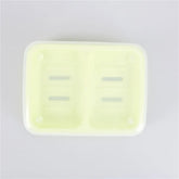 Porte-savon double premium utilisation capacité maximale organisé fonctionnel élégant 80g stable deux savons salle de bain
