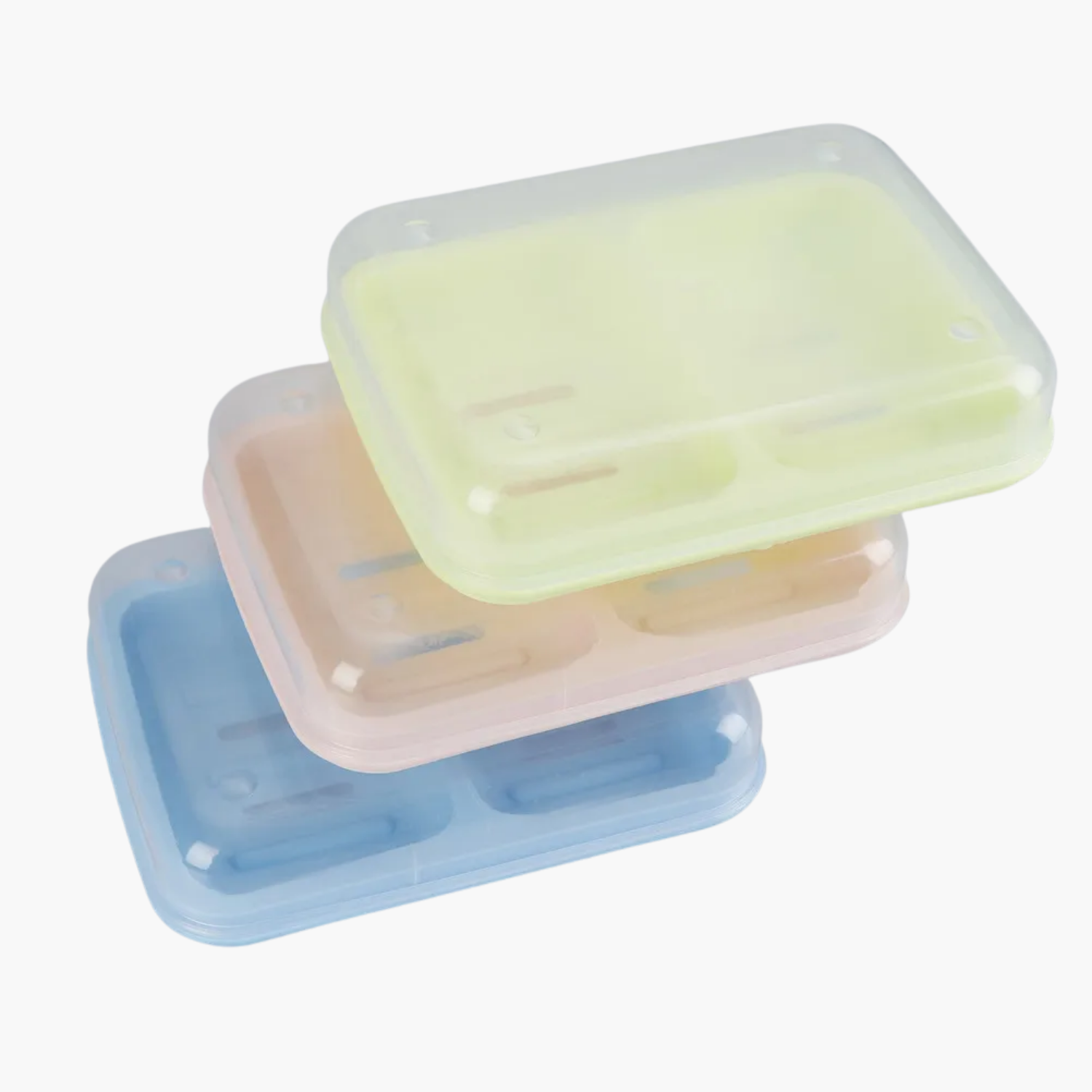 Porte-savon double premium vue détaillée capacité maximale organisé fonctionnel élégant drainage intelligent salle de bain système