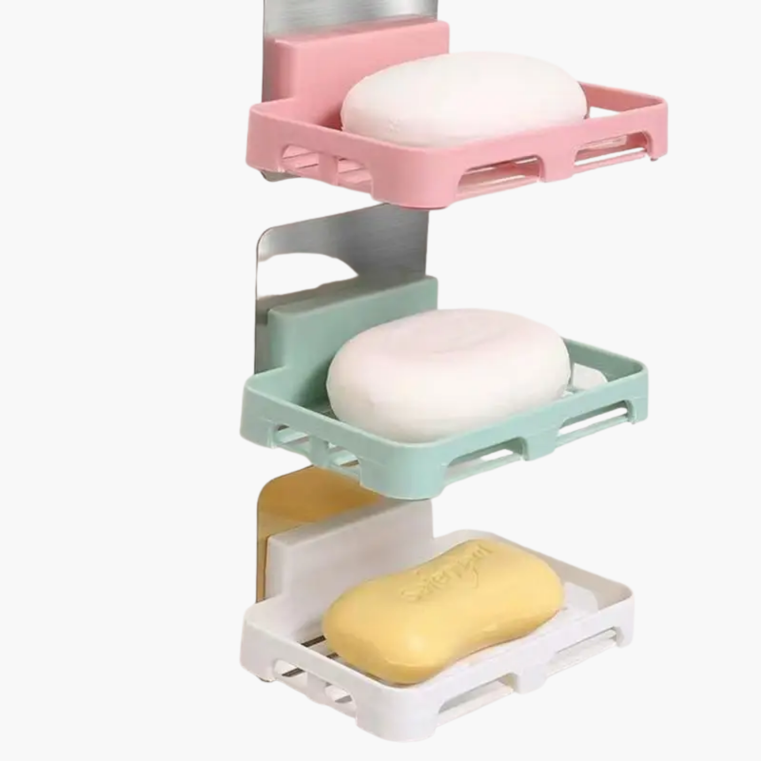 Porte-savon douche sans vis premium installation facile - Accessoire salle de bain antidérapant moderne sans perçage