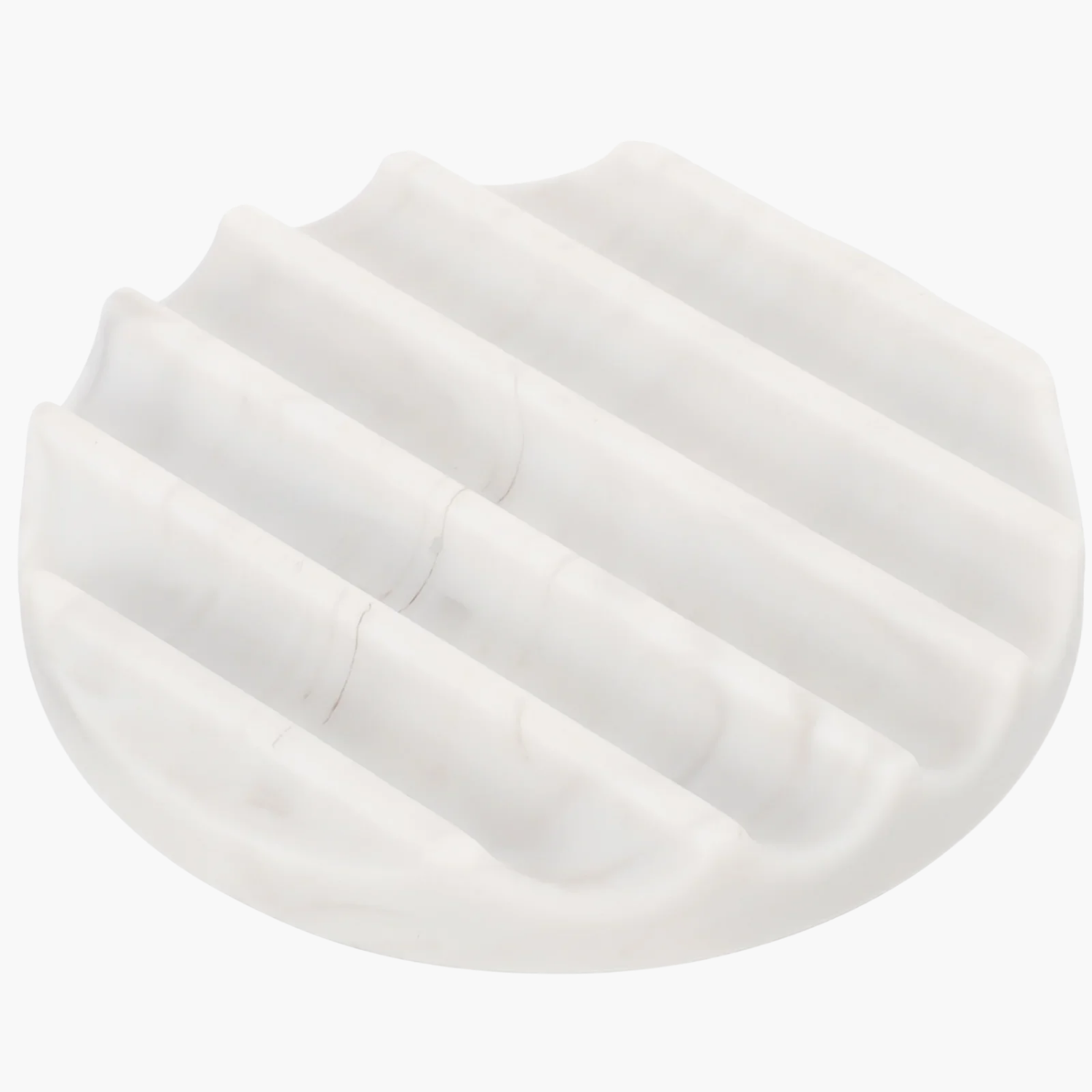 Porte-savon en marbre naturel premium avec veines uniques, élégant accessoire de salle de bain luxueux