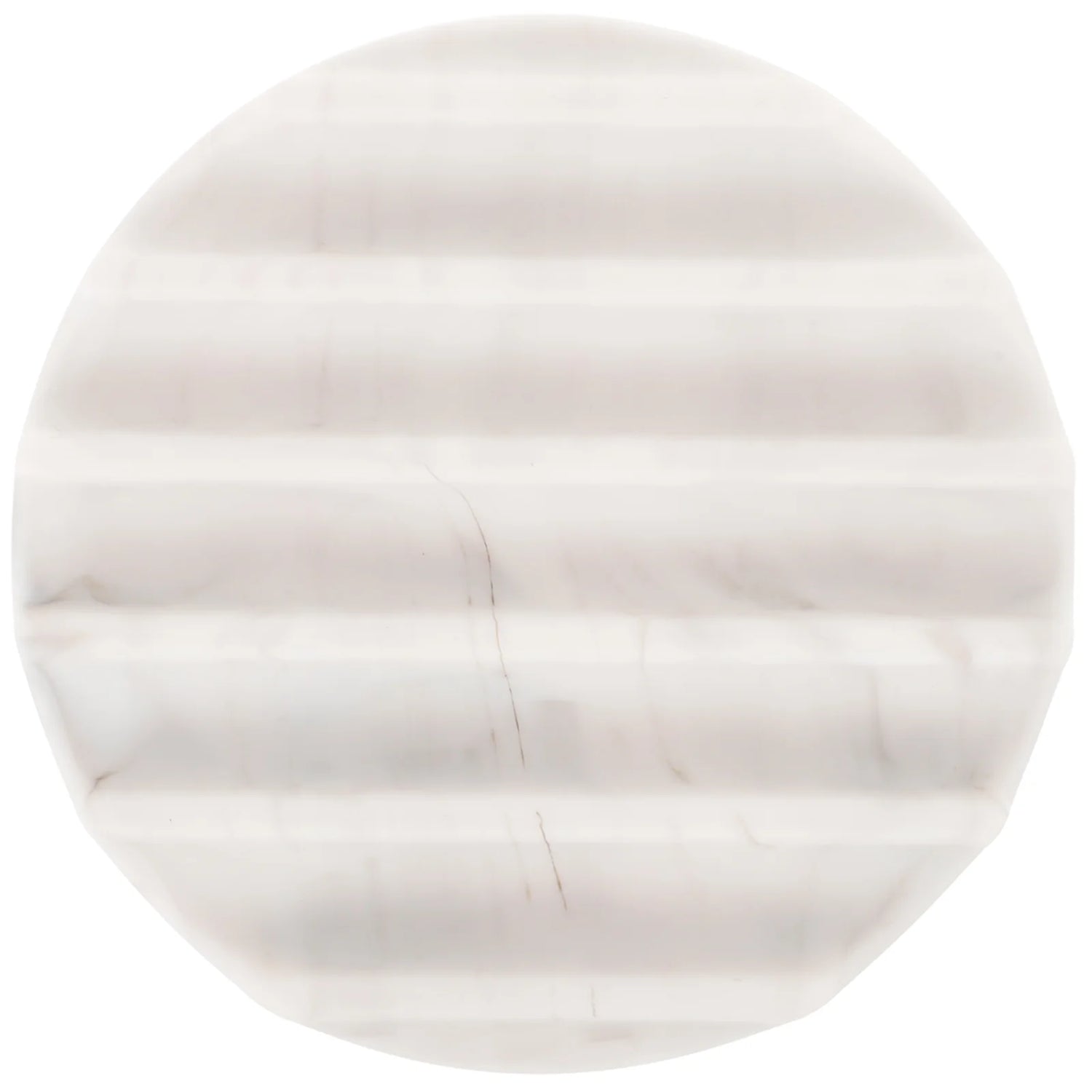 Porte-savon en pierre de marbre naturel, angle différent révélant l’élégance intemporelle et la sophistication du matériau 