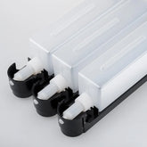 Porte-savon gel douche ergonomique - Support stable flacons liquides avec système drainage intelligent
