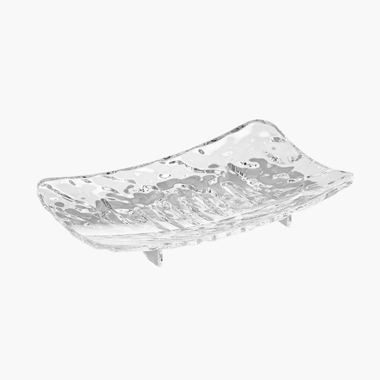 Porte-savon invisible premium transparent design minimaliste moderne salle de bain épurée