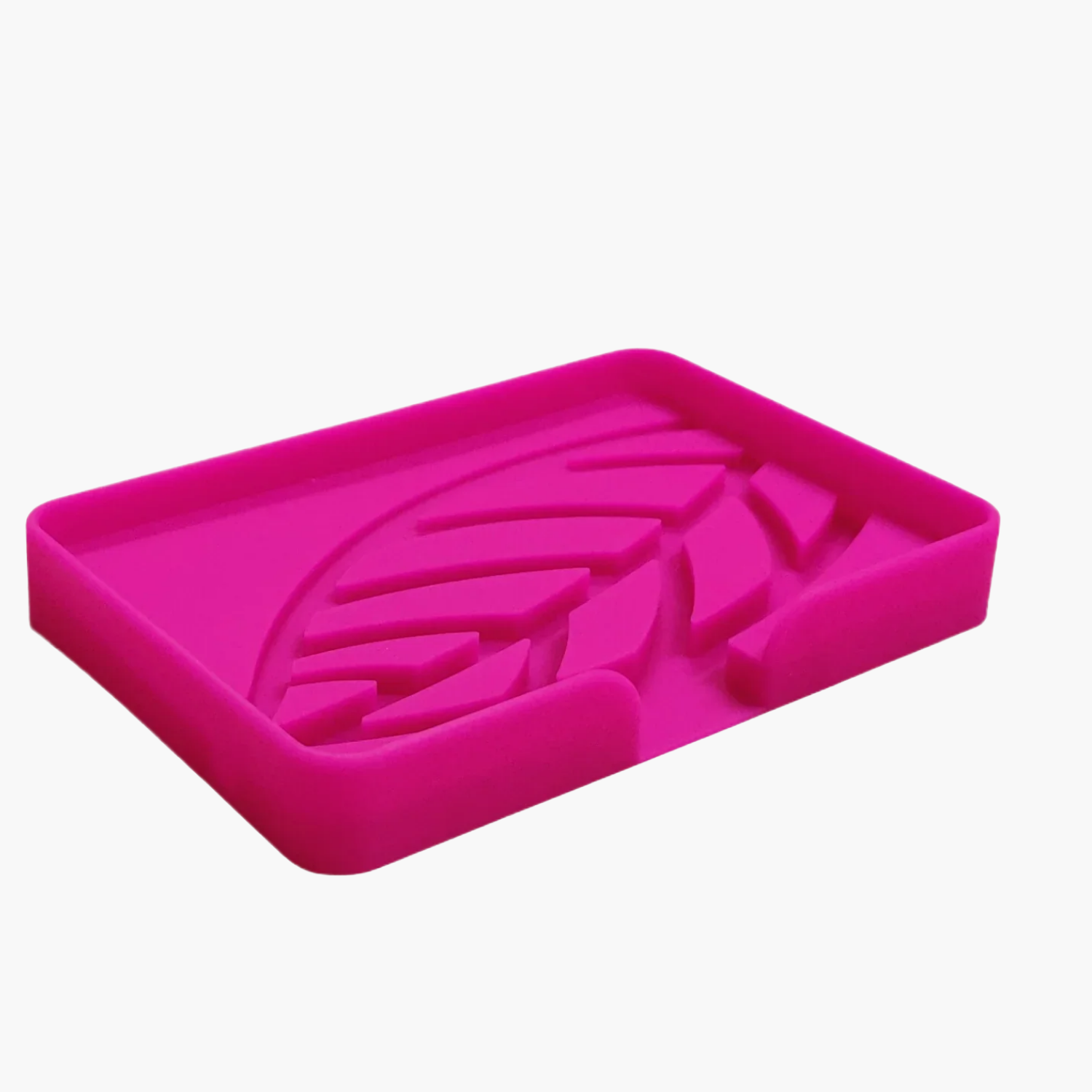 Porte-savon élégant en utilisation - Support stable pour tous types de savons