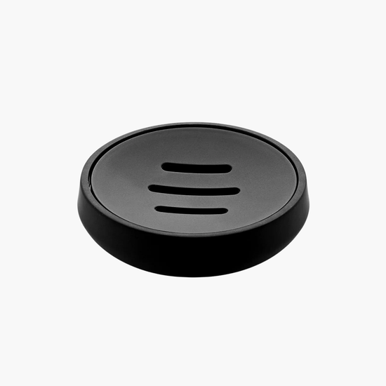 Porte-savon lavabo élégant design moderne - Support évier salle de bain drainage optimal 470g