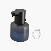 Porte-savon électrique automatique premium noir - distributeur sans contact intelligent avec câble USB