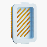 Porte-savon maille premium drainage optimal aéré - Accessoire salle de bain moderne fonctionnel élégant ventilé