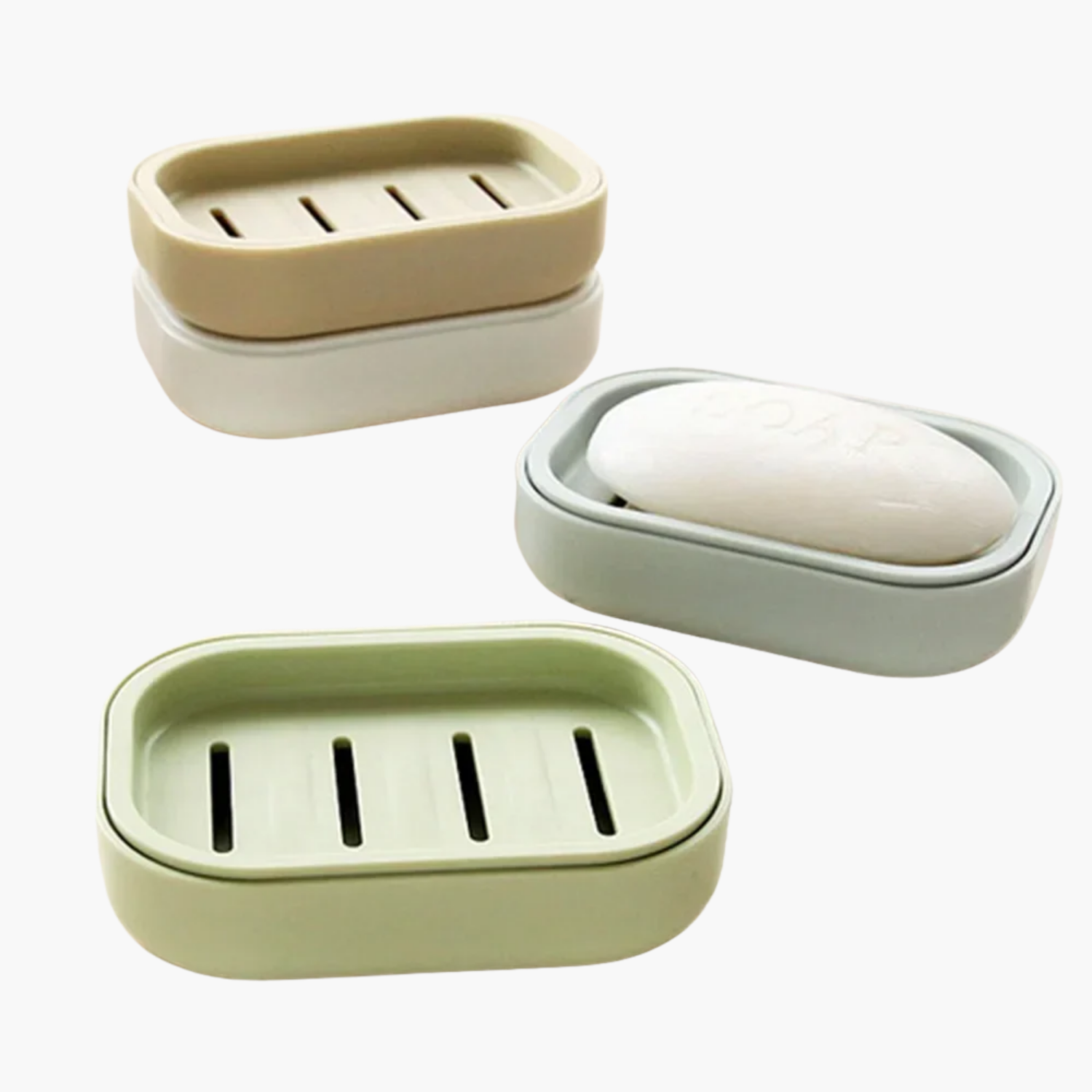 Porte-savon plastique premium léger économique durable moderne 45g ultra-léger - Le porte savon