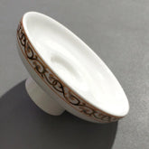 Porte-savon porcelaine qualité supérieure surface lisse non poreuse hygiène optimale
