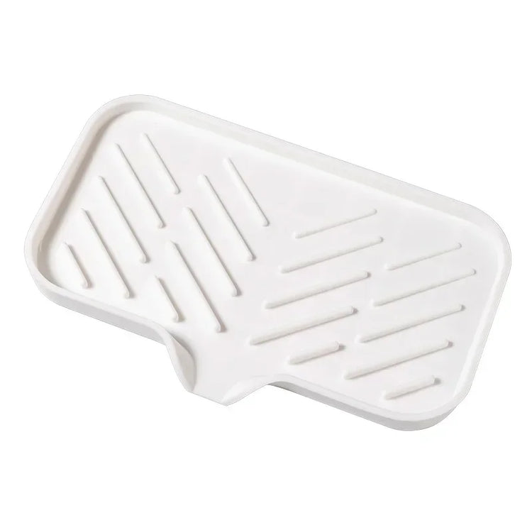 Porte-savon silicone antidérapant stable toutes surfaces salle de bain moderne
