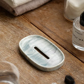 Porte-savon toilette en situation d&