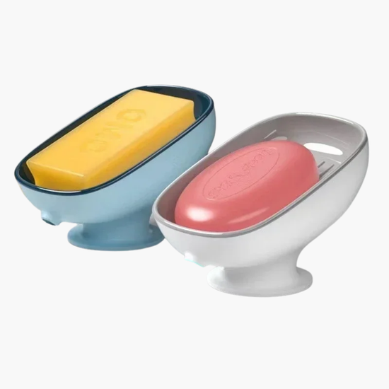 Porte-savon ventouse premium sans perçage - fixation ultra-forte salle de bain - installation facile