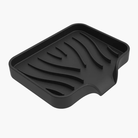 Porte-savon évier premium support cuisine antidérapant hygiénique 165g stable - Le porte savon