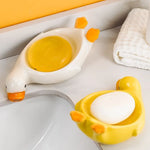 Porte-Savon Bleu Canard Premium - Couleur Tendance Design Moderne - Vignette | Le porte savon