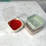 Mini Porte-Savon Compact Premium - Petit Format Mignon Adorable Design - Vignette | Le porte savon