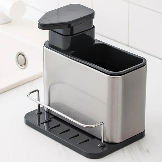 Porte-Éponge Savon Cuisine Premium - Organisateur Évier Hygiénique Moderne