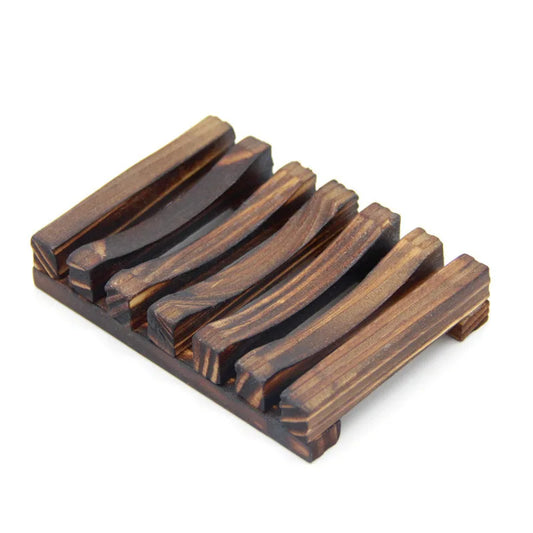 Grand Porte-Savon Bois Premium - Spacieux Écologique Naturel Authentique