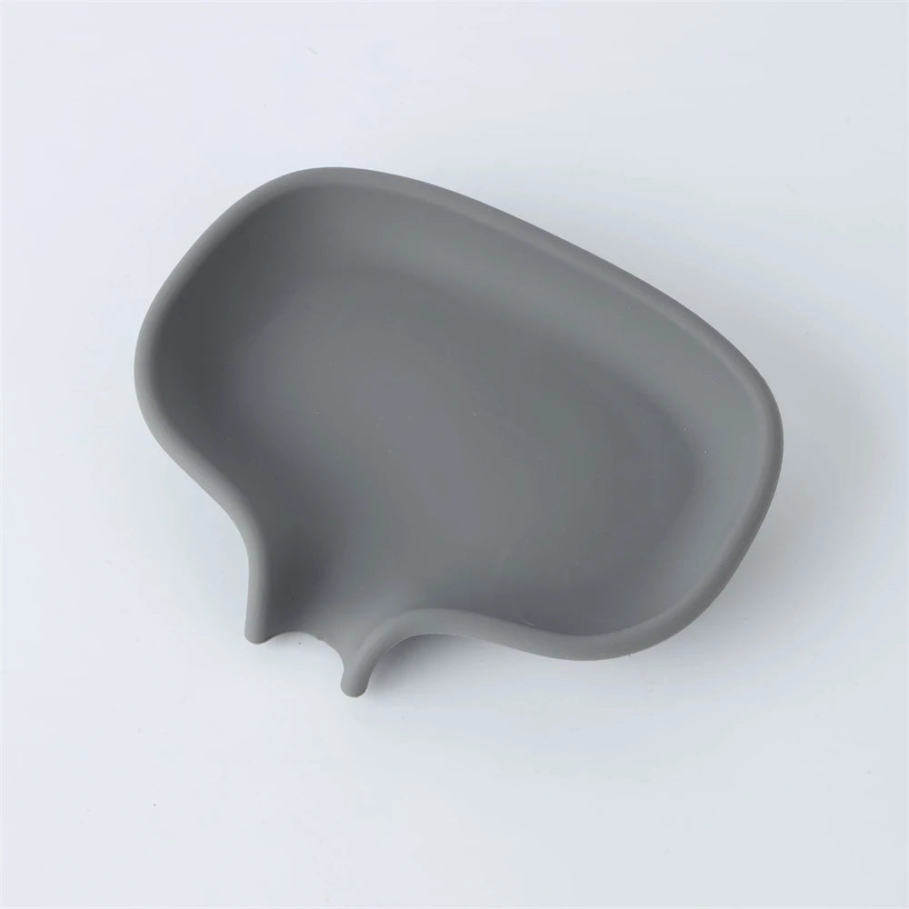 Porte-savon flexible en caoutchouc 