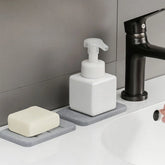 Porte-savon absorbant hygiénique surface toujours sèche - innovation salle de bain prolonge durée savons
